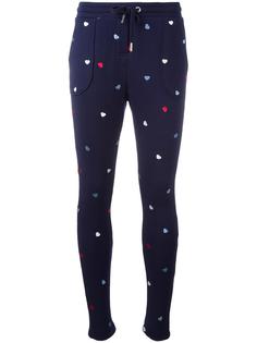 heart print track pants  Zoe Karssen