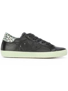leopard print detail sneakers Philippe Model