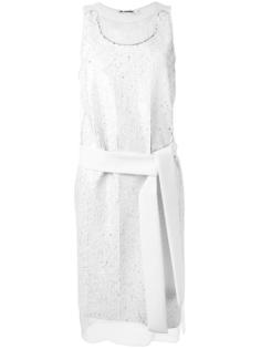 sequinned belted dress Jil Sander