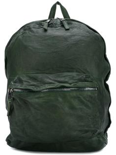 zip pocket backpack Giorgio Brato