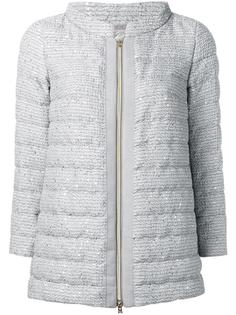 padded zipped jacket Herno