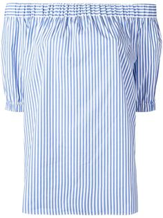 striped off-shoulder blouse Michael Michael Kors