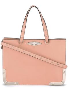 сумка-тоут с металлическими деталями Red Valentino