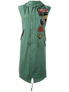 multi-patch sleeveless parka Mr &amp; Mrs Italy