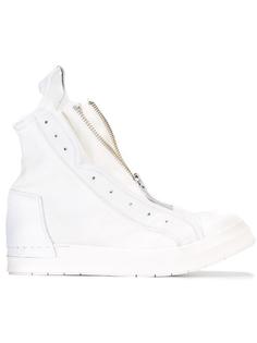 laceless zipped hi-tops Cinzia Araia