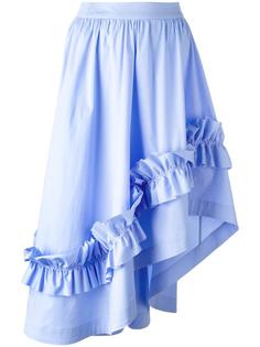 gathered waist ruffled skirt Cédric Charlier