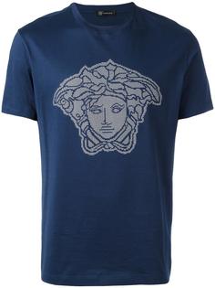 microstudded Medusa Head T-shirt Versace