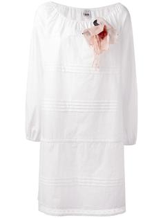 flower brooche dress Twin-Set