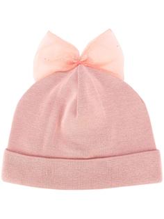 Bow Detail beanie Federica Moretti