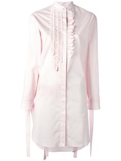 ruffled detail shirt dress Cédric Charlier