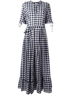 checked maxi dress Twin-Set