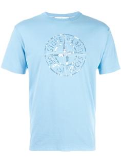 logo print T-shirt Stone Island