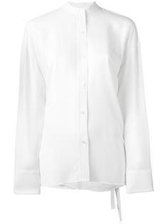 рубашка с запахом на спине Helmut Lang