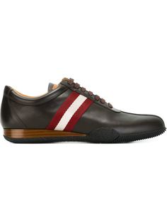 кроссовки с контрастными полосками   Bally