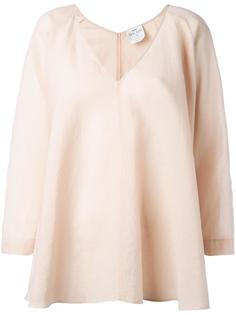 V-neck flared blouse Forte Forte