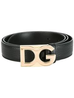 ремень с пряжкой-логотипом Dolce &amp; Gabbana