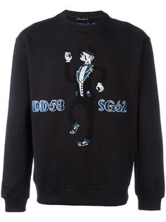 musician patch sweatshirt Dolce &amp; Gabbana