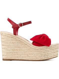 Valentino Garavani bow espadrille wedges Valentino