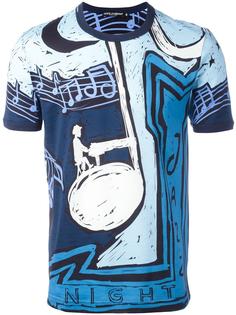 футболка с музыкальным принтом Dolce &amp; Gabbana