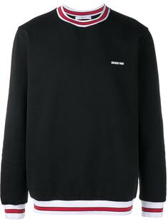 Stripe Trim Logo Sweatshirt Givenchy