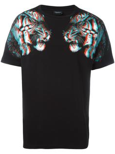 футболка с принтом тигров Marcelo Burlon County Of Milan