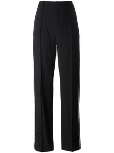 straight leg piped trousers Chloé