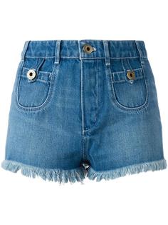 washed denim shorts Chloé