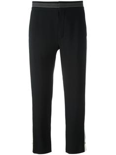cropped stripe applique trousers Chloé
