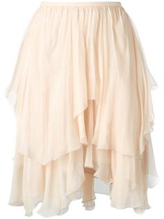 tiered ruffled skirt Chloé
