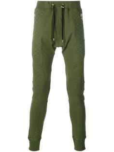 quilted panel track pants Balmain