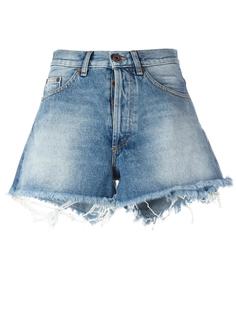 raw hem denim shorts Off-White