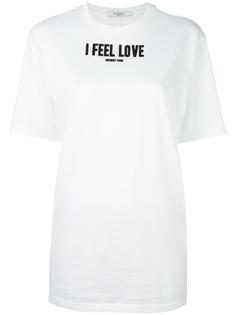 футболка с принтом I feel Love Givenchy