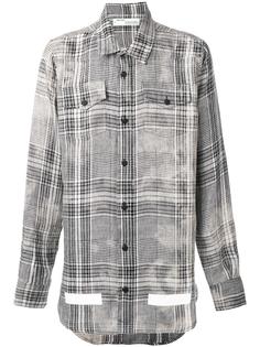 рубашка в клетку Off-White