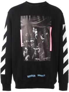 толстовка с принтом Painting Off-White