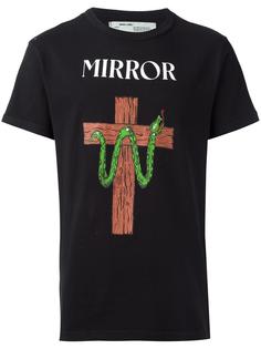 футболка Snale Mirror Off-White