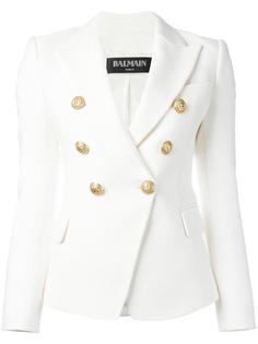 double breasted blazer Balmain