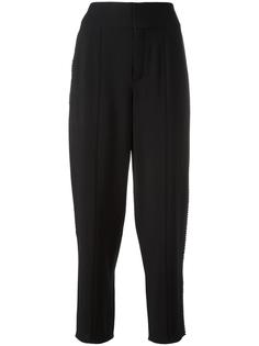 embroidered trim trousers Chloé