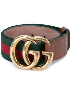 ремень с бляшкой-логотипом Gucci