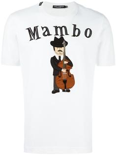 футболка с заплаткой Mambo Dolce &amp; Gabbana