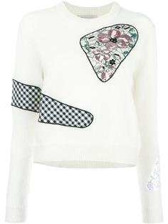 patch detail jumper Christopher Kane
