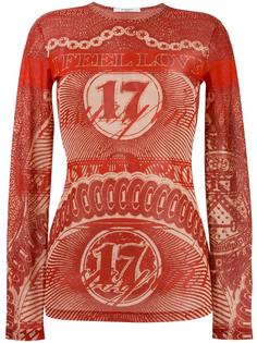 I feel Love dollar print top Givenchy