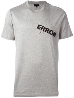 футболка Error  Lanvin