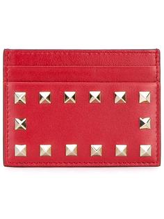 визитница с заклепками Rockstud Valentino