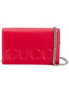 сумка через плечо с логотипом Gucci