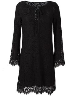 платье шифт с V-образным вырезом Ermanno Scervino