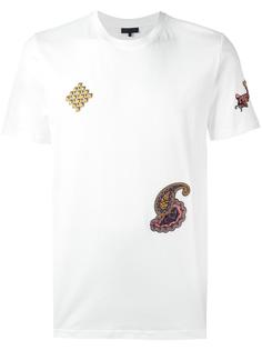 футболка с вышивкой Lanvin