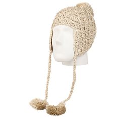 Шапка ушанка женская Neff Amy Earflap Oatmeal