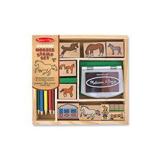 Набор печатей "Лошади" Melissa & Doug