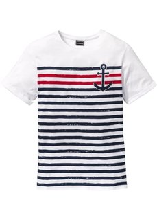 Футболка Slim Fit (светло-серый меланж) Bonprix