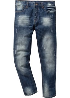Джинсы TAPERED, длина (в дюймах) 34 (темно-синий) Bonprix